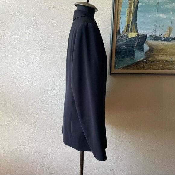 Eddie Bauer black zip up blazer jacket in size medium - Picture 5 of 10